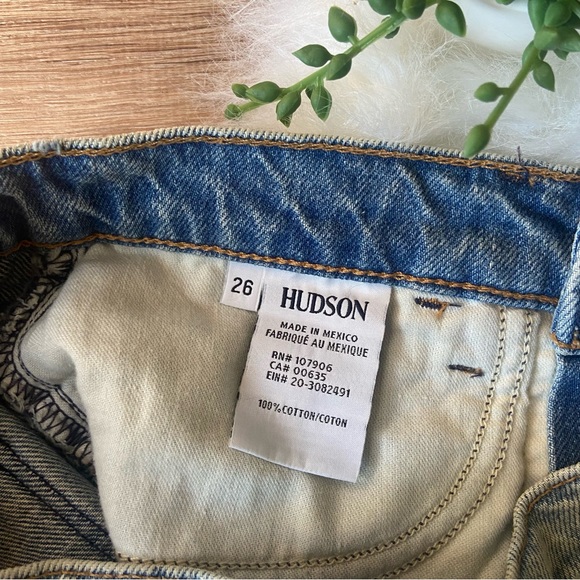 HUDSON Vivid Denim Jean Mini Skirt - NWOT - Picture 4 of 4